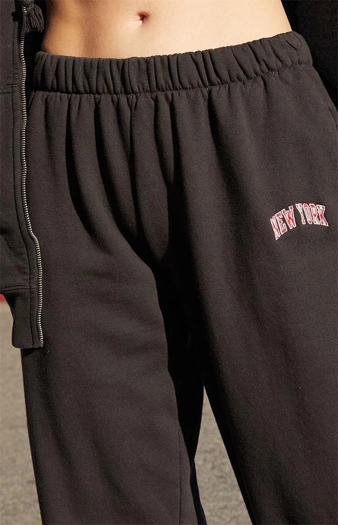John Galt Black New York Rosa Sweatpants 5