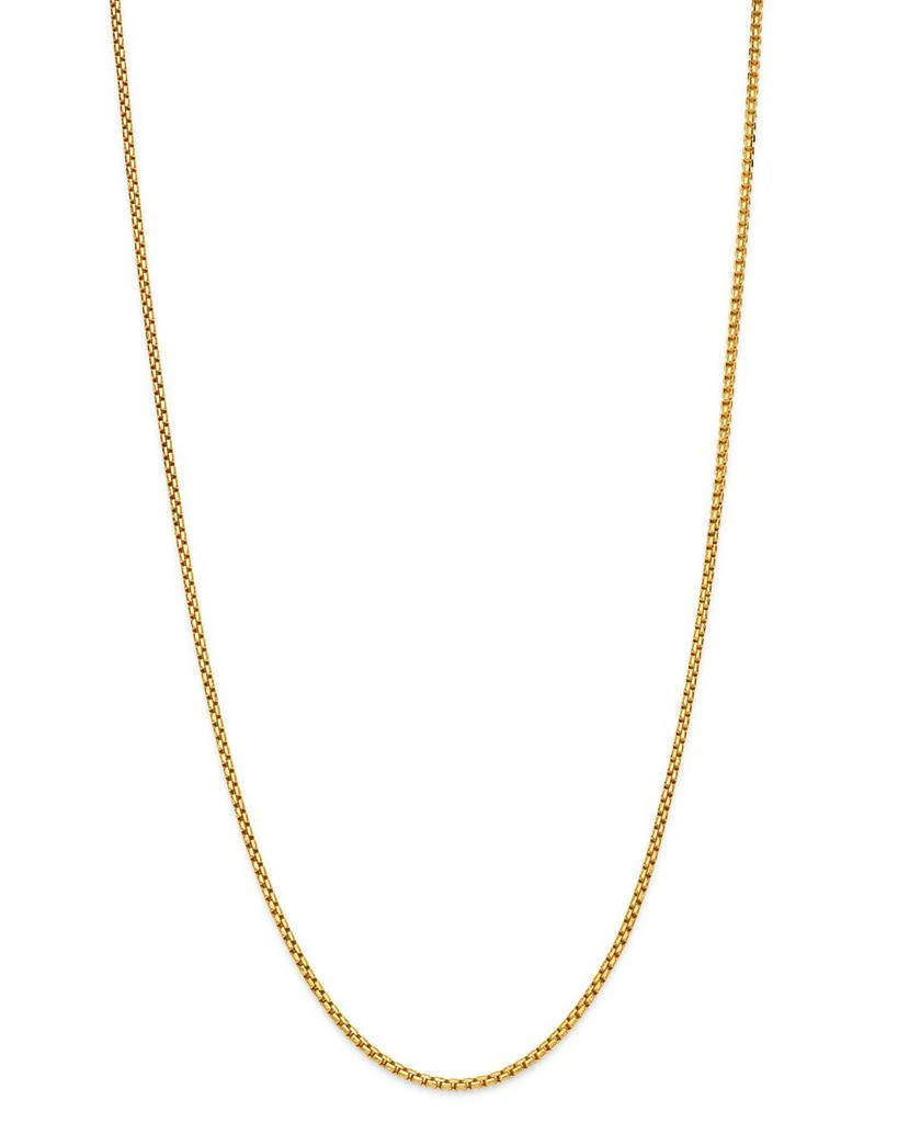 Bloomingdale
s Fine Collection Box Link Chain Necklace in 14K Yellow Gold, 22" 1