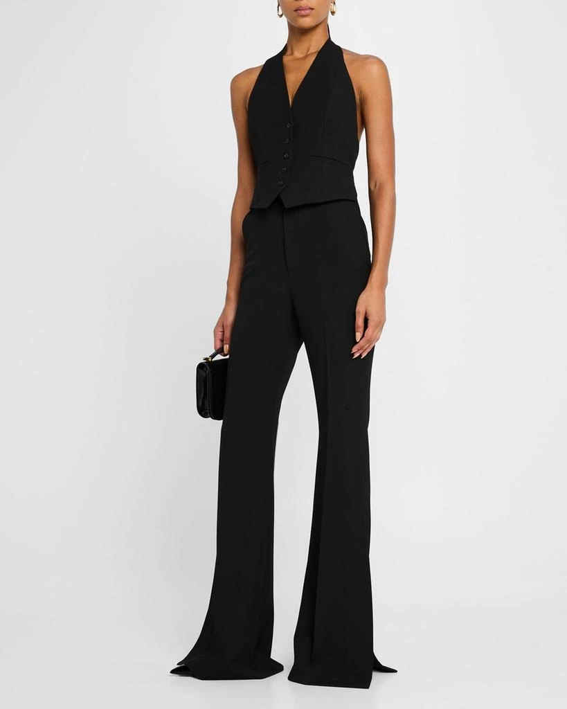 A.L.C. Woodson Backless Vest Jumpsuit 4