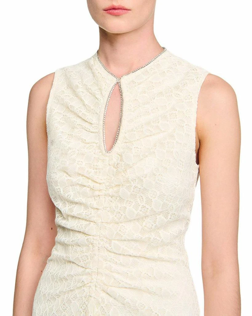 Sandro Lace Midi Dress 3