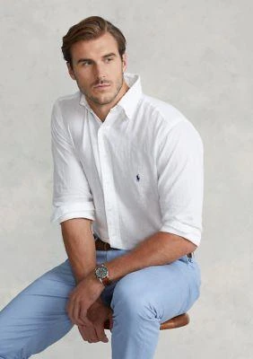 Ralph Lauren Ralph Lauren Big Tall Classic Fit Linen Shirt 1
