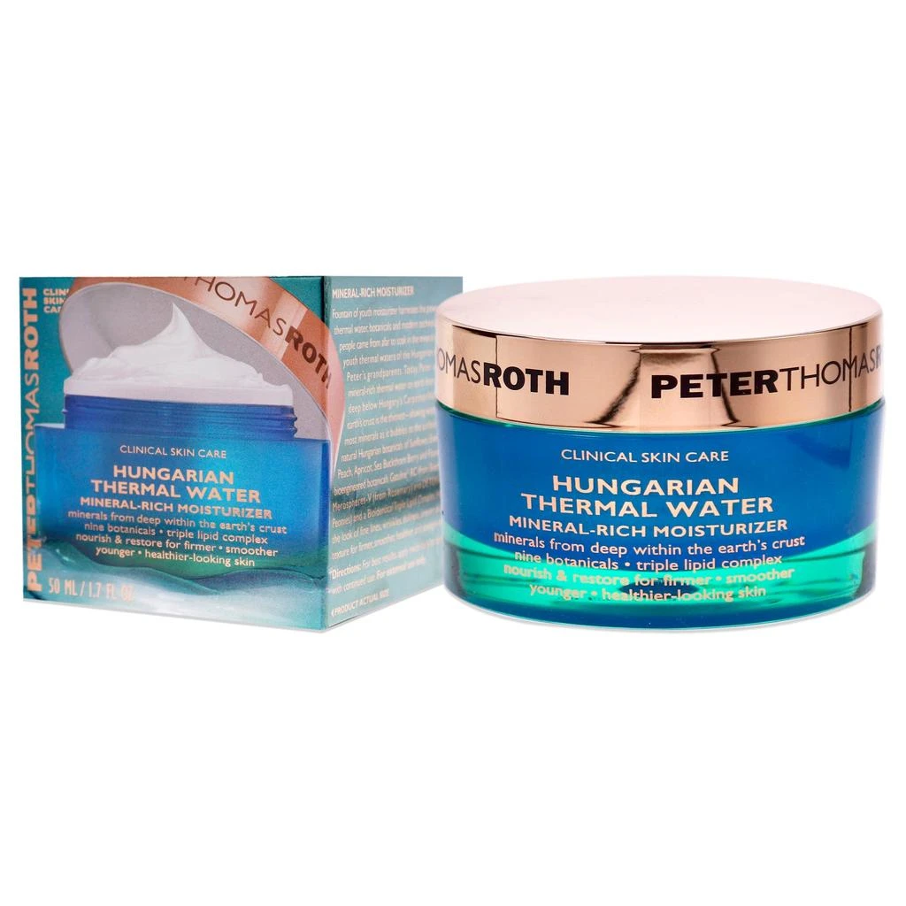 Peter Thomas Roth Hungarian Thermal Water Mineral-Rich Moisturizer by  for Unisex - 1.7 oz Moisturizer 1