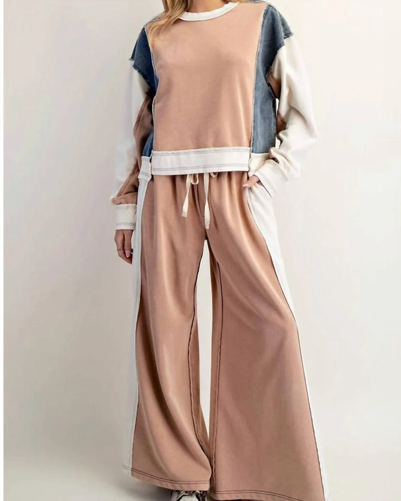 ee:some Ee:Some - Block Drawstring Pants 3