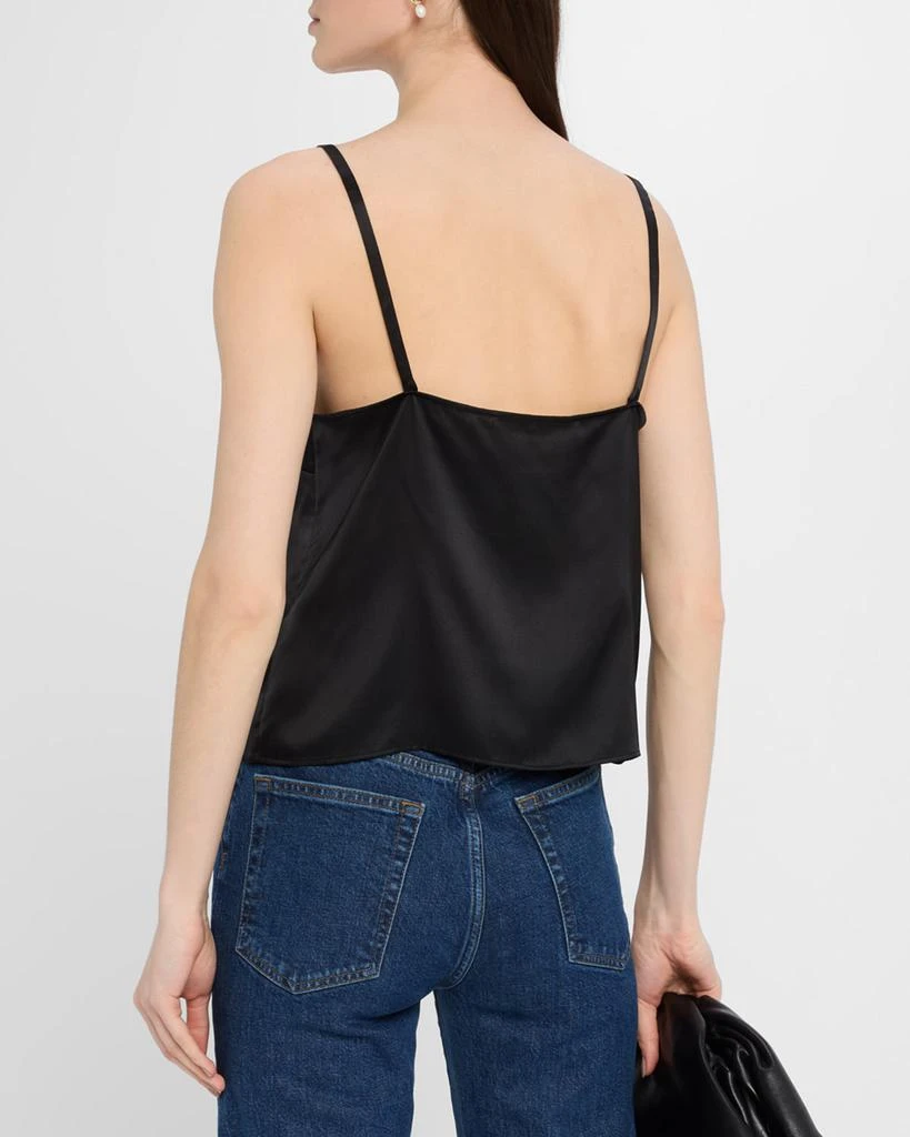 FRAME The Silk Button Cami Top 3