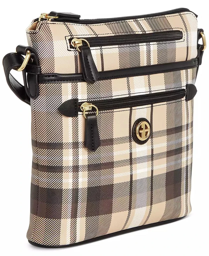 Giani Bernini Plaid North South Crossbody, Created for Macy's 4