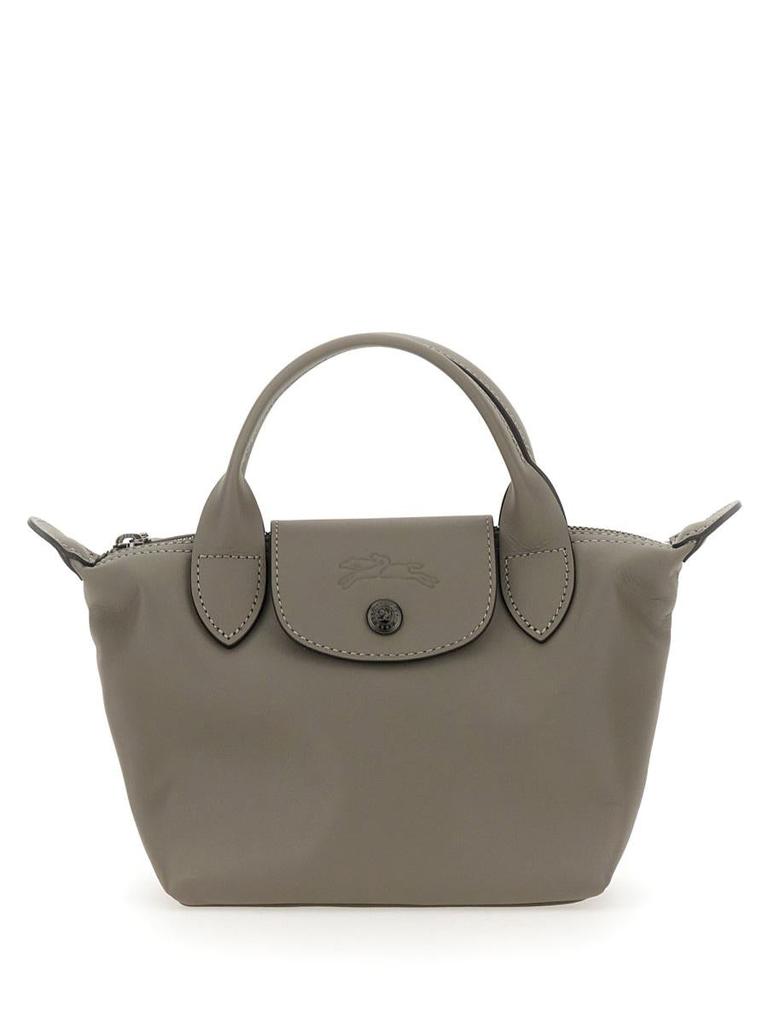 ハンドバッグ Longchamp Celadon Coloured Le Pliage Xtra Bag Le Pliage Xtra M Shoulder bag Celadon - Leather | Longchamp US