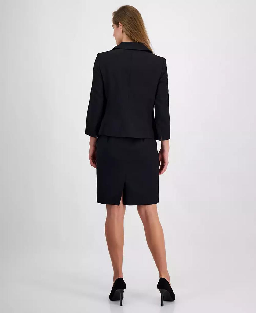 Le Suit Women's Seamed Dress Suit, Regular & Petite