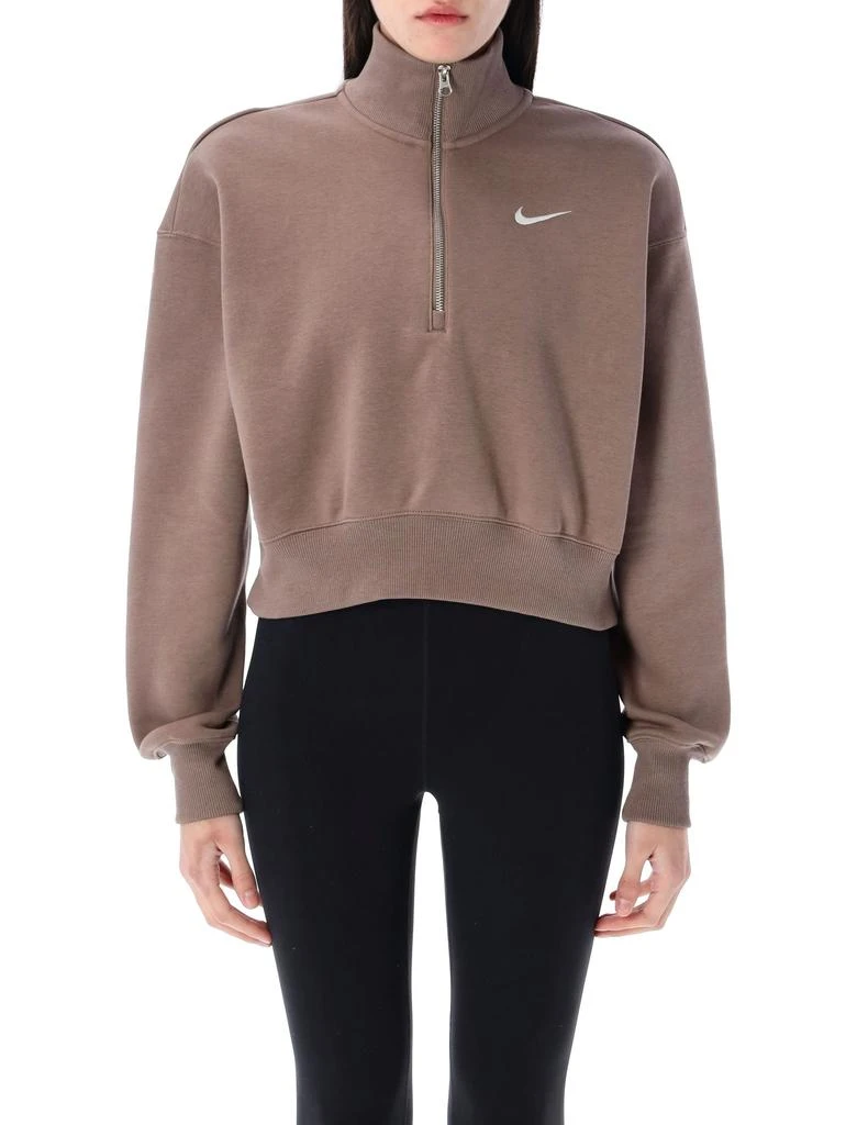 NIKE SPORTSWEAR PHOENIX 1/2-ZIP CROP SWEATSHIRT 1