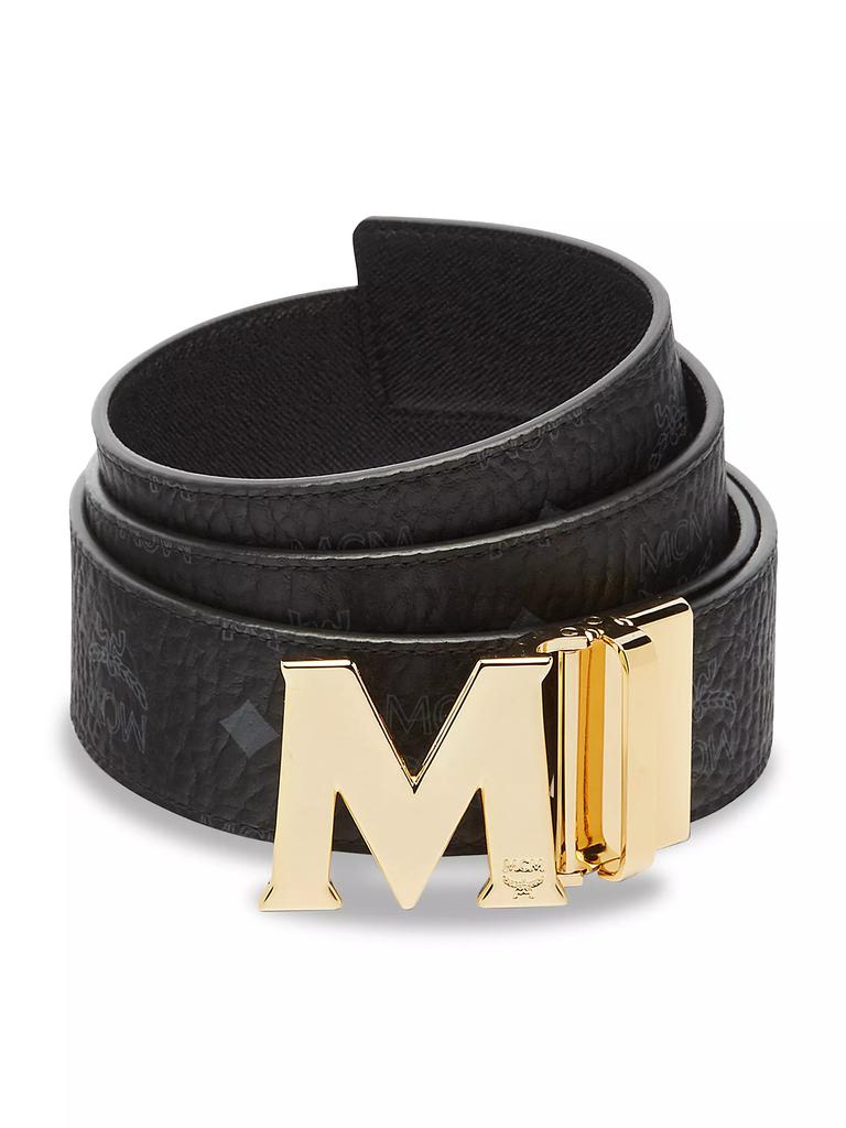 MCM Claus M Reversible Logo Belt