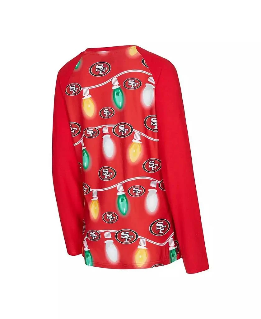 Concepts Sport Women's San Francisco 49ers Garland Knit Pajama Set 3
