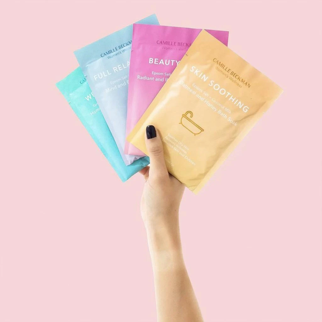 Camille Beckman Value Bundle - Skin Soothing - Oatmeal and Honey Bath Soak (4 Pack) 7