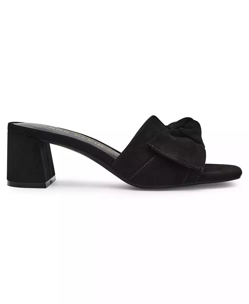 Anne Klein Women's Kizmet Knot Block Heel Dress Sandals 2