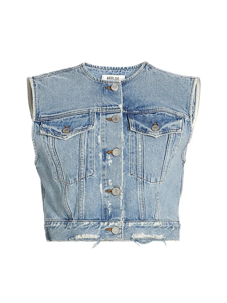 AGOLDE Leo Denim Vest 1
