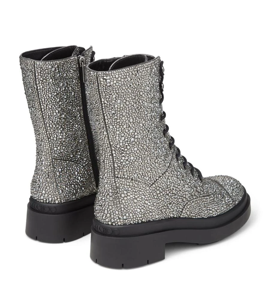 Jimmy Choo Nari Embellished Laced Boots 2