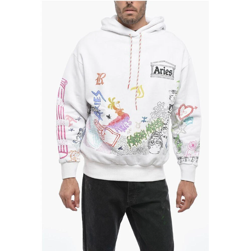 Aries Printed Men's Hoodie 1