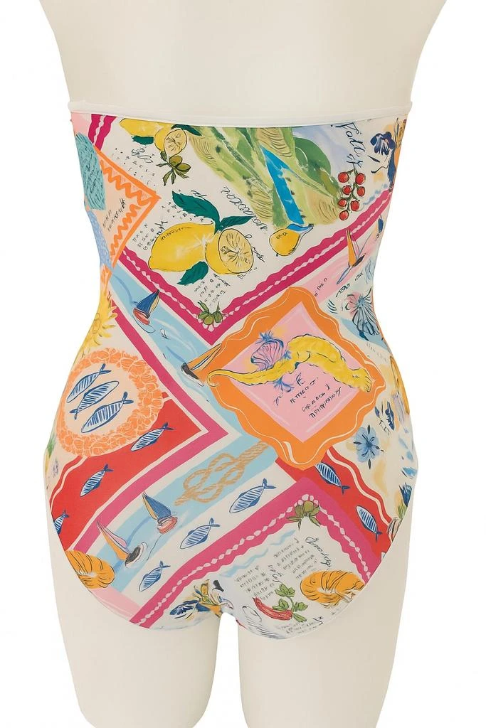 Seafolly Seafolly - Women's Wish You Were Here Bandeau One Piece 2