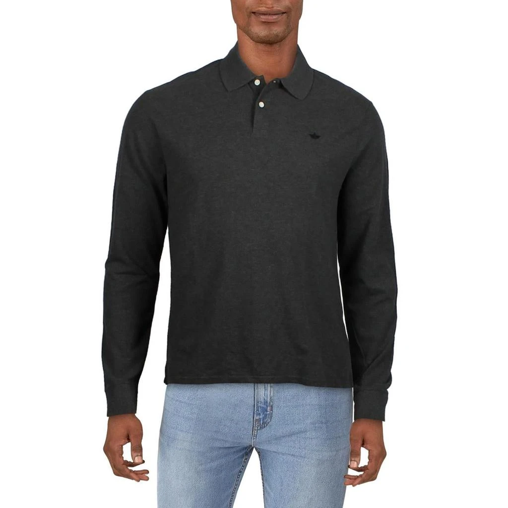 Dockers Mens Split Hem Cotton Polo 1
