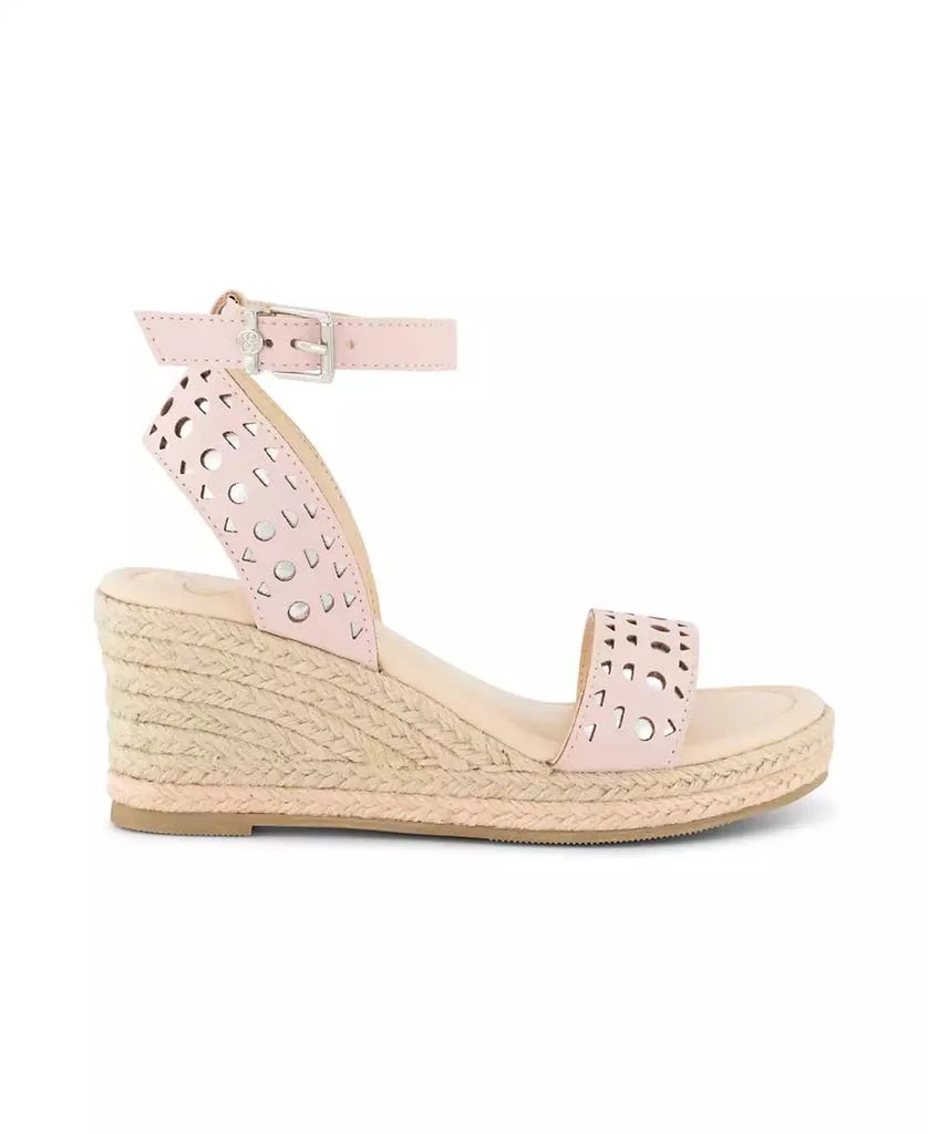 Jessica Simpson Little and Big Girls Asha Perf Jute Wedge Sandals 2