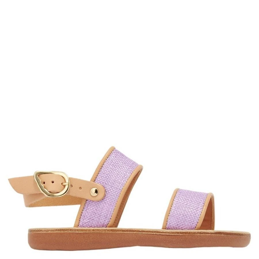 ANCIENT GREEK SANDALS Girls Little Clio Rafia Sandals