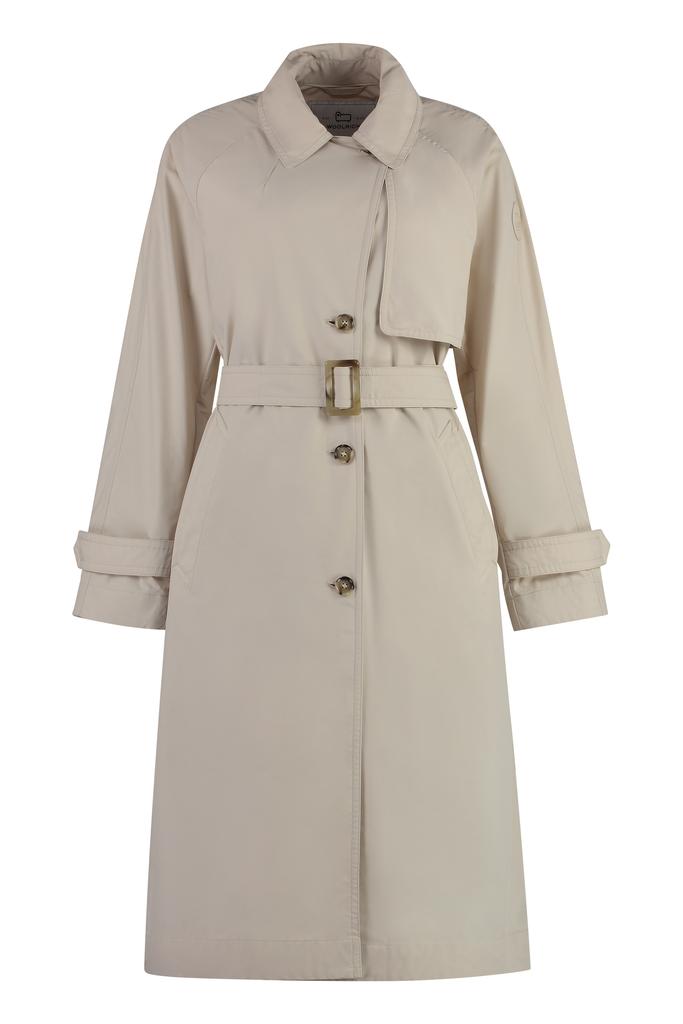 【送料&関税込】Woolrich Summer Trench Woolrich Woolrich Summer Trench - Coats - BeyondStyle