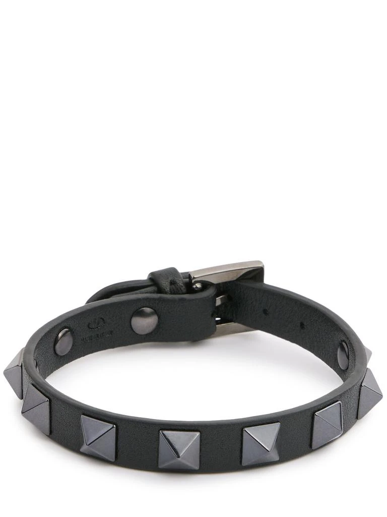 Valentino Rockstud Leather Belt Bracelet 1