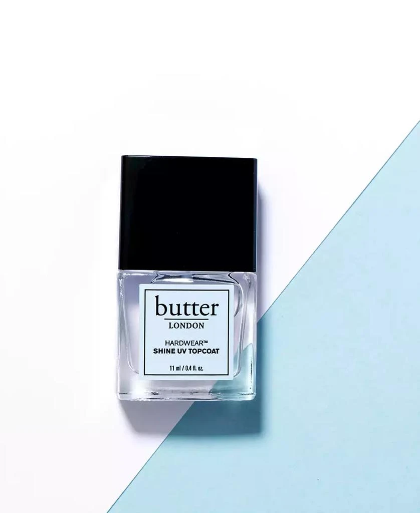 Butter LONDON Hardwear Shine UV Topcoat, 0.4 oz. 3