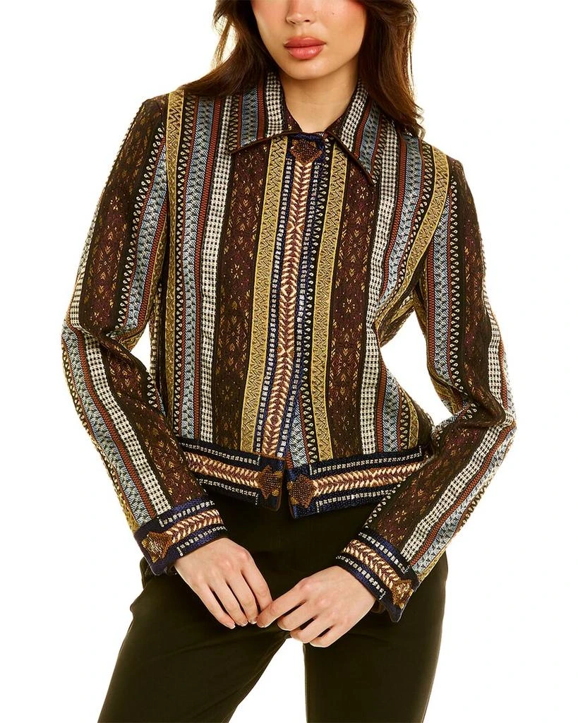 ETRO Silk-Blend Jacket 1