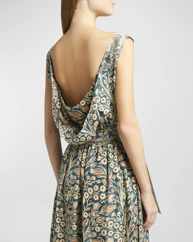 Loro Piana Abito Kiko Tree Of Life Habuta Dress 5