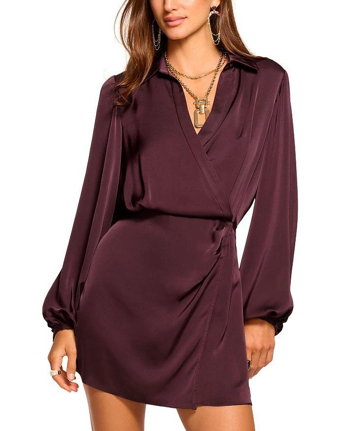 knee length dresses for ladies Jessica Bara Carolyn Gold Button Short Sleeve Mini Dress As Seen On Sy   JESSICA BARA