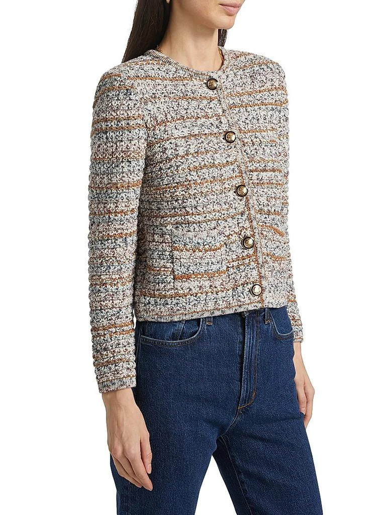 ba&sh Mixed Knit Cardigan 4