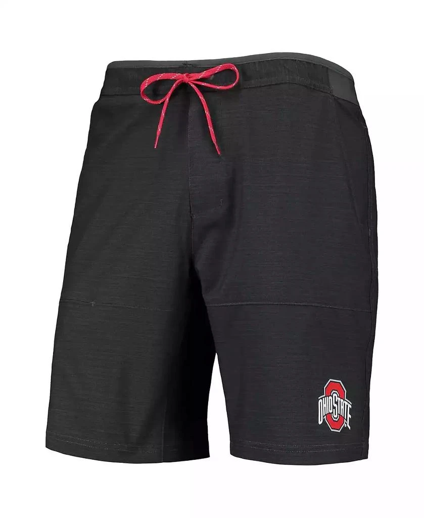 Columbia Men's Charcoal Ohio State Buckeyes Twisted Creek Omni-Shield Shorts 4