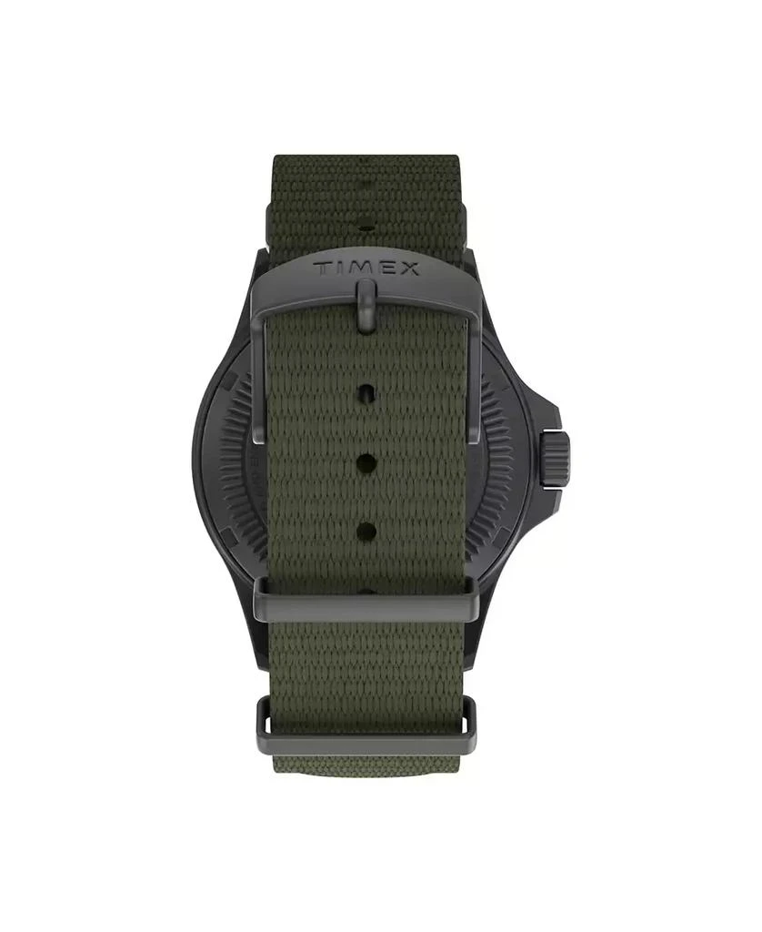 Timex Men's Solar Green Fabric Strap Watch 41 mm 3