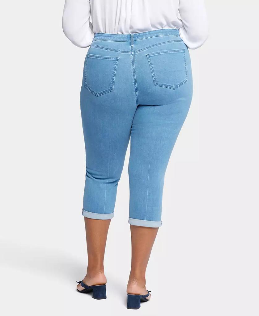 NYDJ Plus Size Chloe Skinny Capri Jeans
