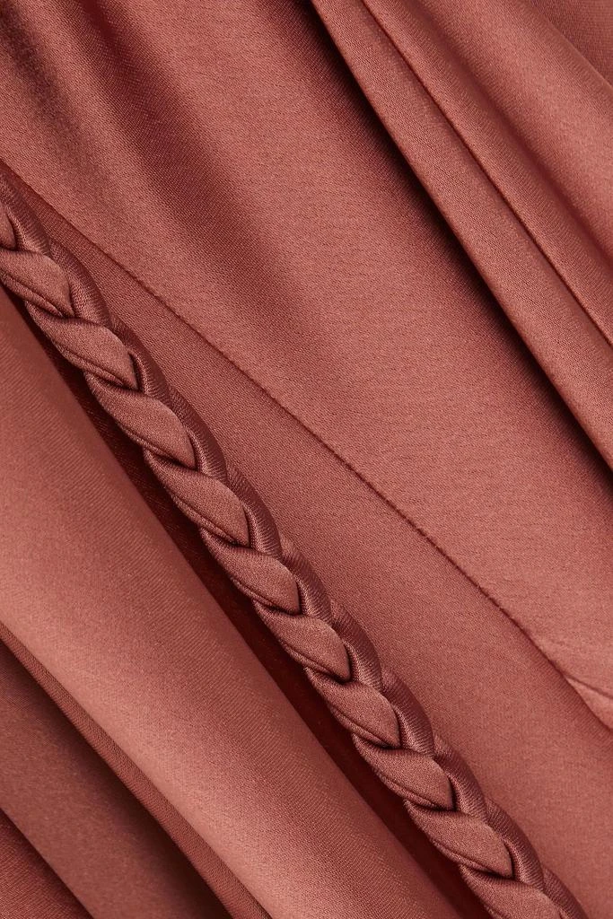 Nanushka Satin midi dress 4