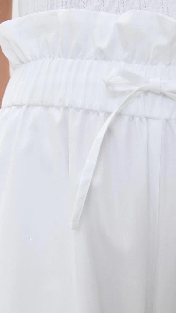 Simone Rocha Elasticated Ruffle Waist Cropped Trousers with Trim 5