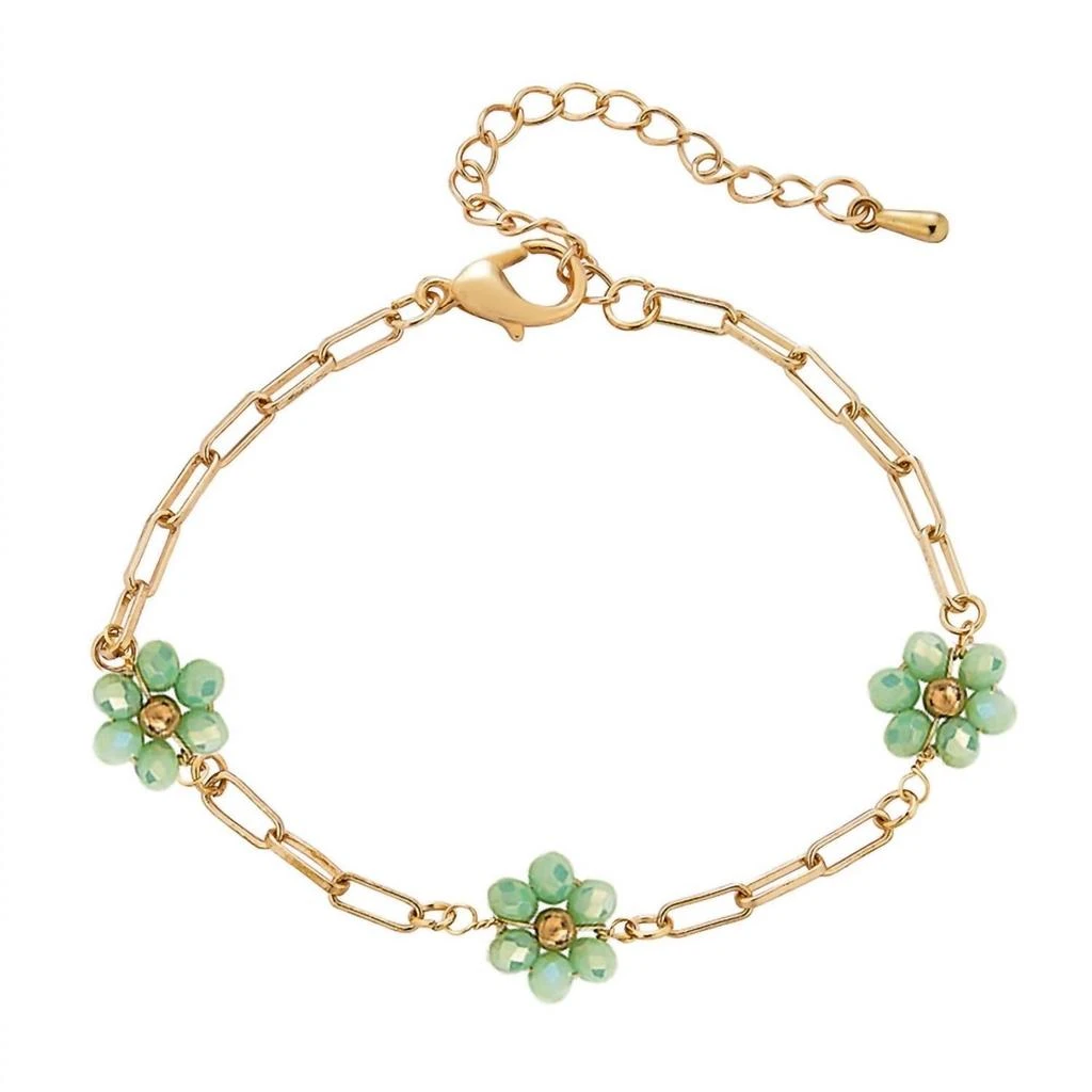 What
s Hot What
S Hot - Women
s Flower Chain Bracelet/anklet