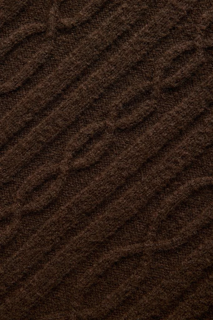 Alo Cable Knit Winter Bliss Pant - Light Cocoa 6