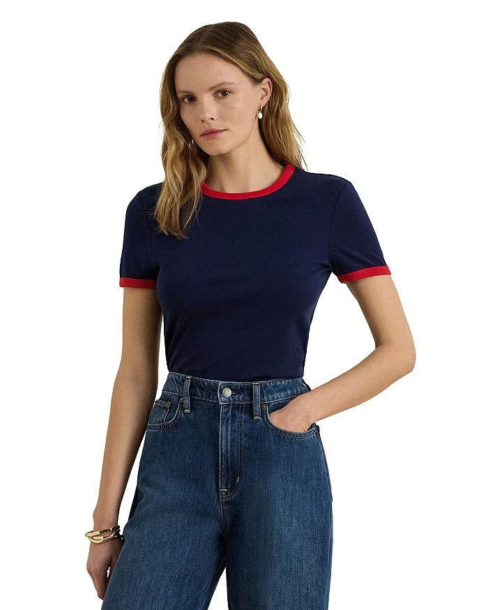 Ralph Lauren Two Tone Stretch Tee