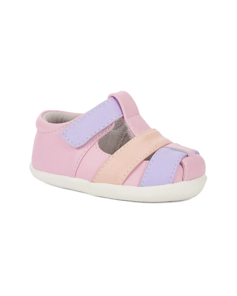 See Kai Run Brook III INF Leather First Walker Sandal 1