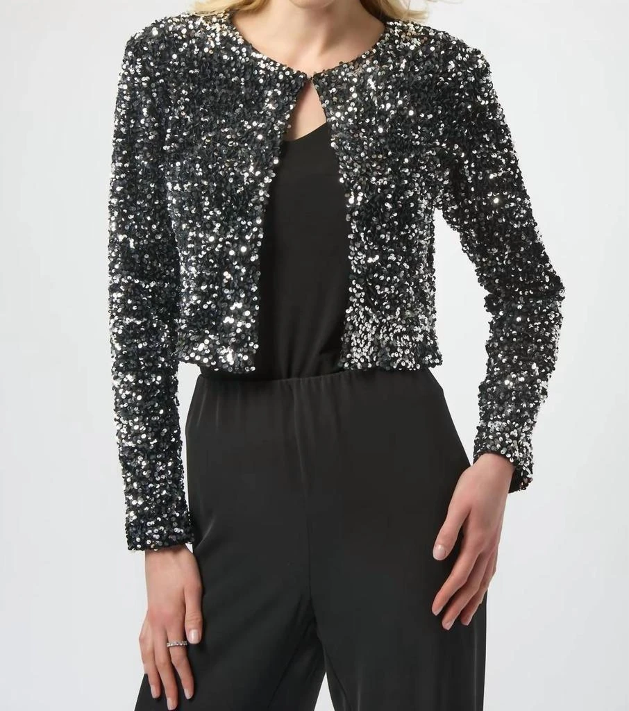 JOSEPH RIBKOFF Joseph Ribkoff - Jewels Cropped Blazer