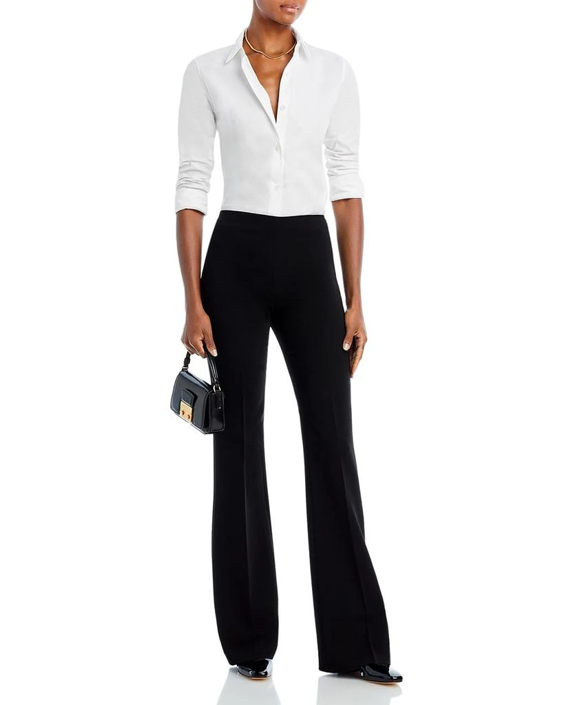 Theory Tenia Luxe Stretch Cotton Top 2