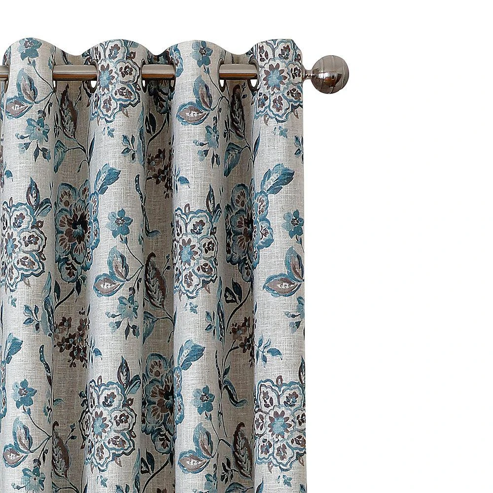 Elrene Home Fashions Sorrento Room Darkening Window Curtain Panel, 52" x 95" 2