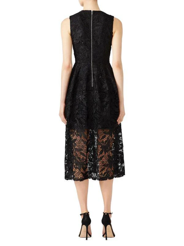 NICHOLAS V-Neck Lace Dress 2