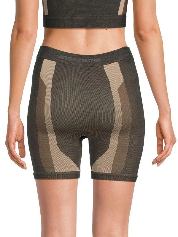 Heron Preston Ribbed Biker Shorts 2