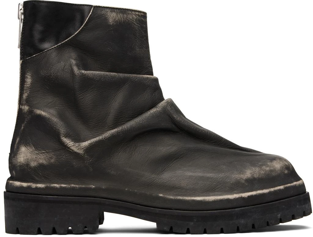 424 Black Marathon Boots 1