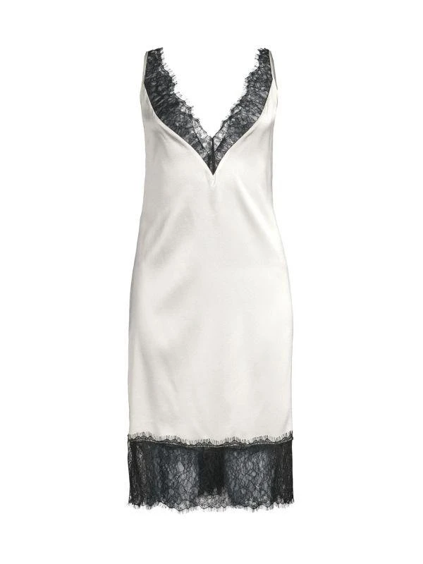Sleeping with Jacques Chilli Stretch-Silk Dress 5