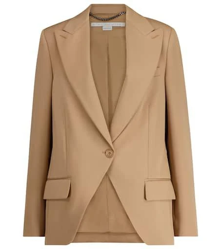 Stella McCartney Single-breasted wool blazer 1
