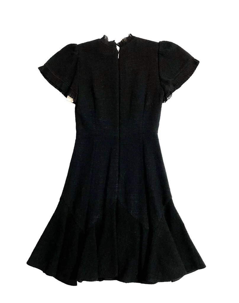 Rebecca Taylor Rebecca Taylor - Tweed Short Sleeve Flounce Short Dress 5