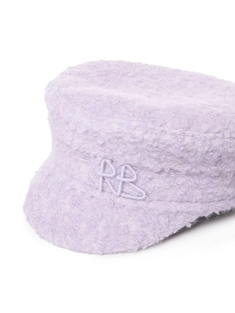 RUSLAN BAGINSKIY Ruslan Baginskiy Textured Baker Boy Hat 4
