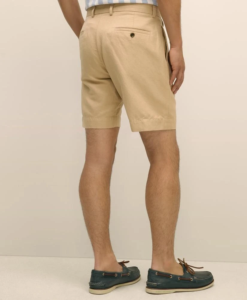 Brooks Brothers 9" Linen Cotton Shorts 4